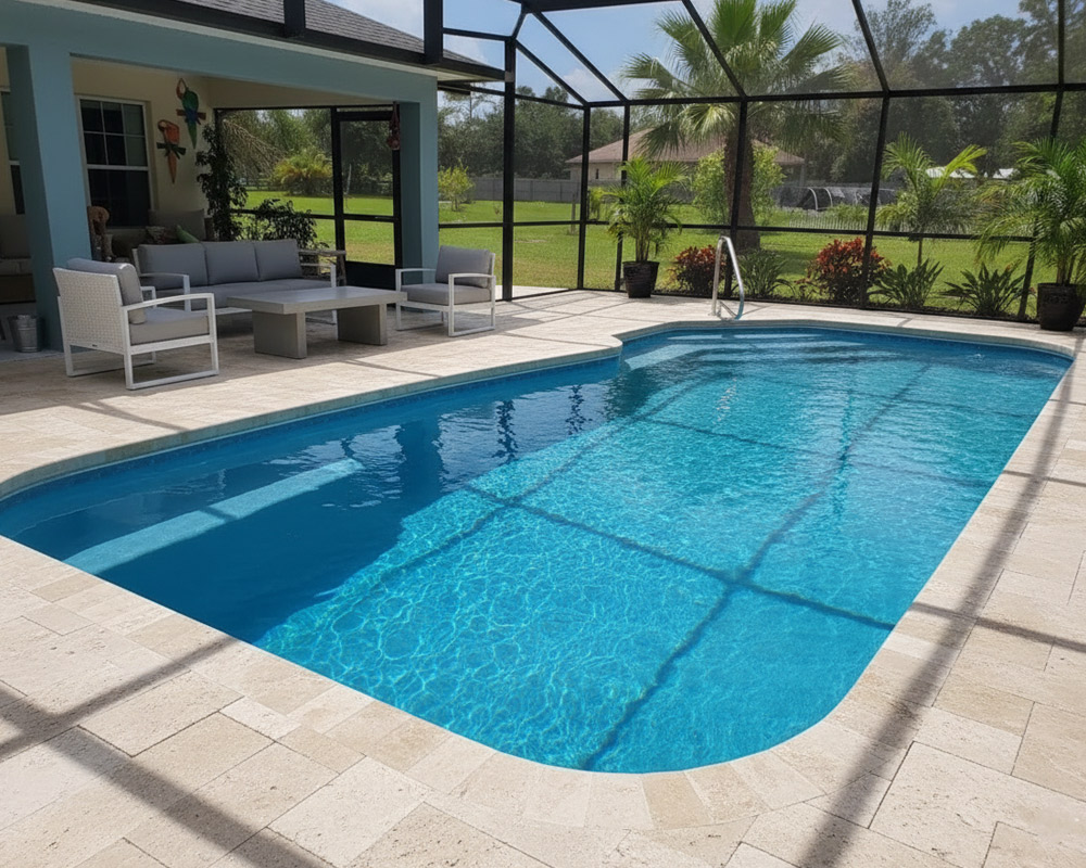 brasilia fiberglass pool for sale