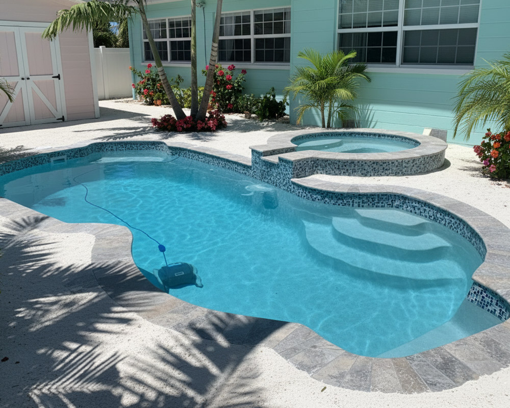 costa rica fiberglass pool for sale