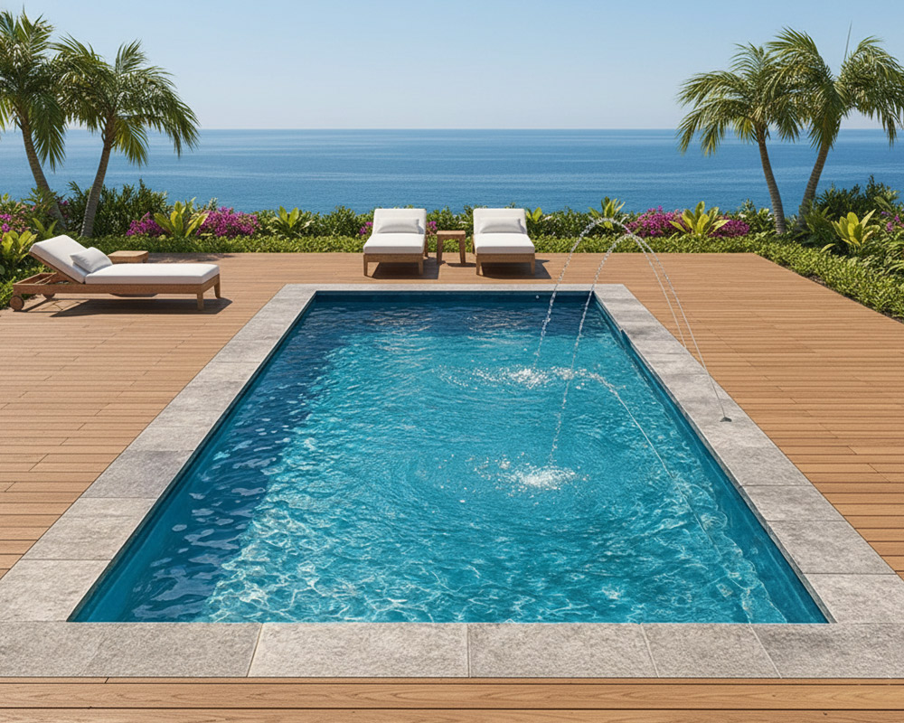 neblina beach fiberglass pool for sale